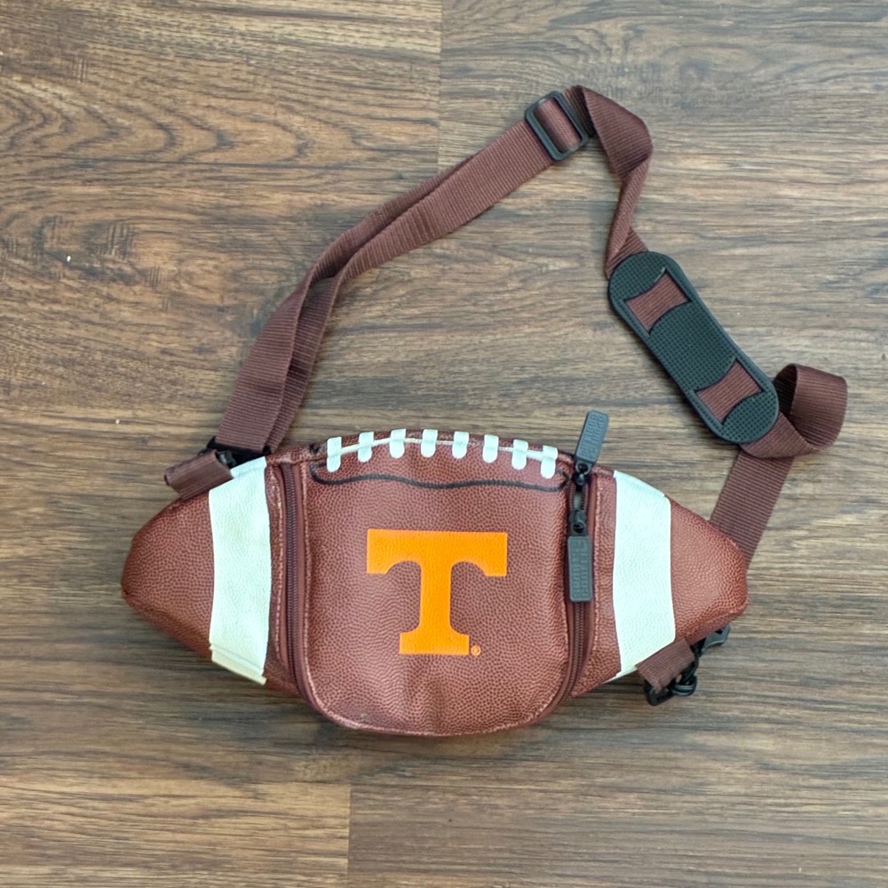 Tennessee Volunteers Football Sports Cooler Crossbody Bag Brown